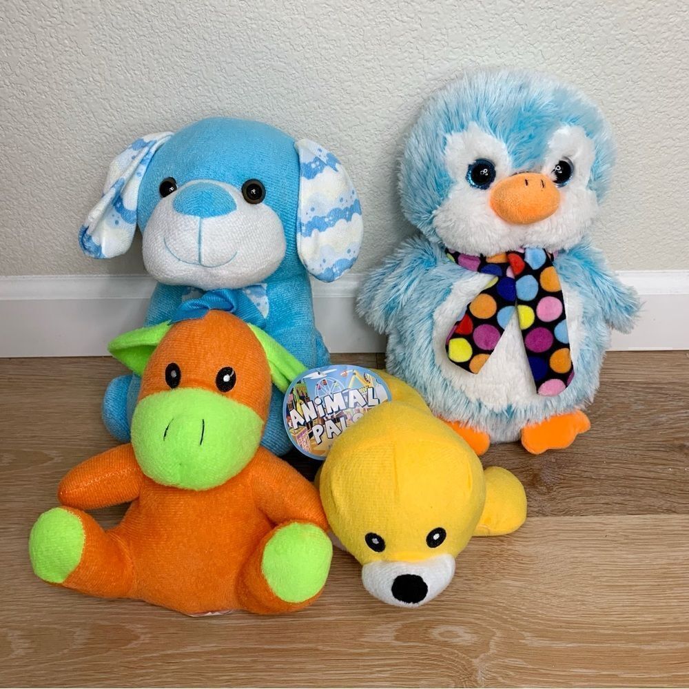 Kellytoy Animal Stuffed Plush Toy LOT